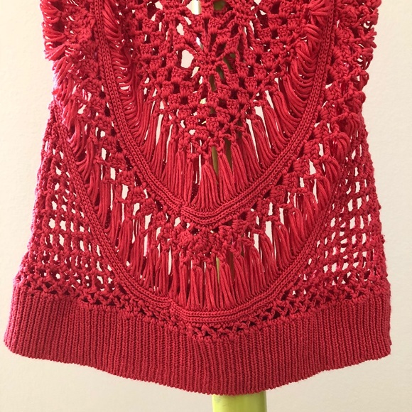 COCO ROJA acrylic loose short sleeves - Picture 6 of 7